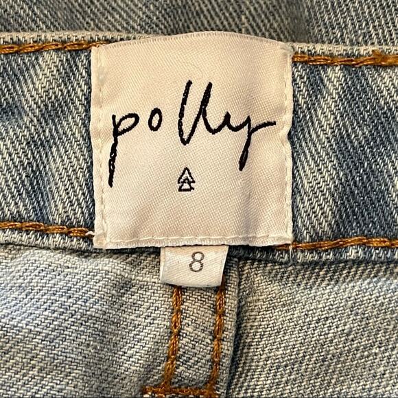 Princess Polly Paola High Rise Straight Leg Distressed 8 - Picture 12 of 12